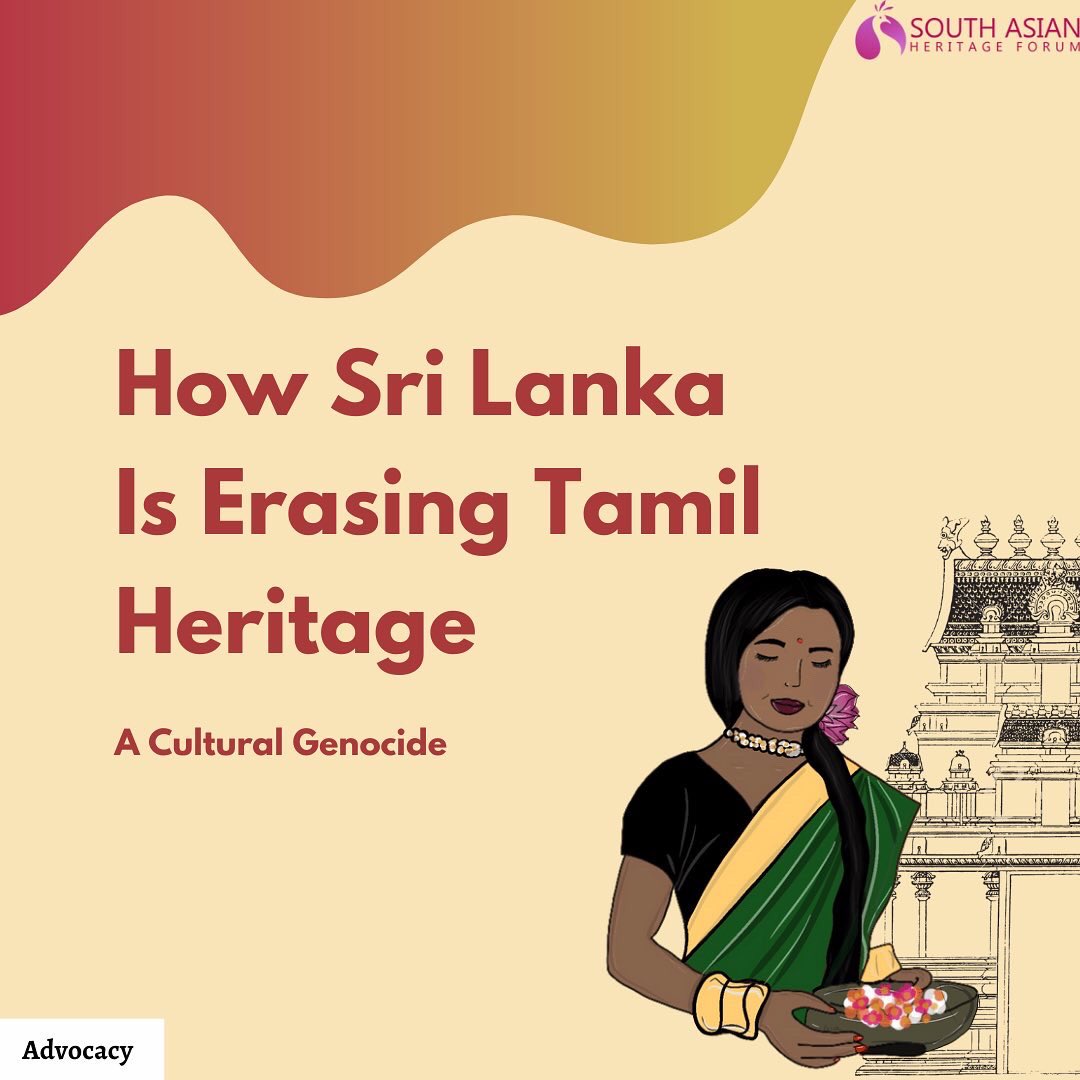 As we approach Karthigai Deepam, a sacred Hindu festival for Tamilians, we take a moment to recognize how the Sri Lankan state has long targeted and erased Eelam Tamil heritage of all Tamilians by destroying and damaging thousands of Hindu temples.