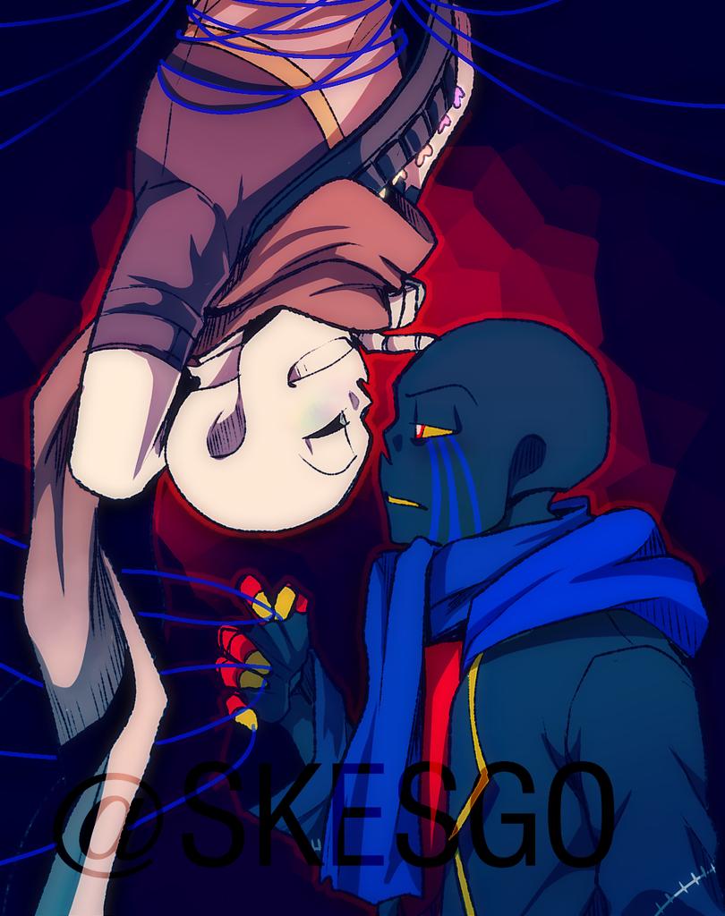 Cross!Sans / X-Tale Cute :³ /From @InkxNightMAre On Twitter 🌈