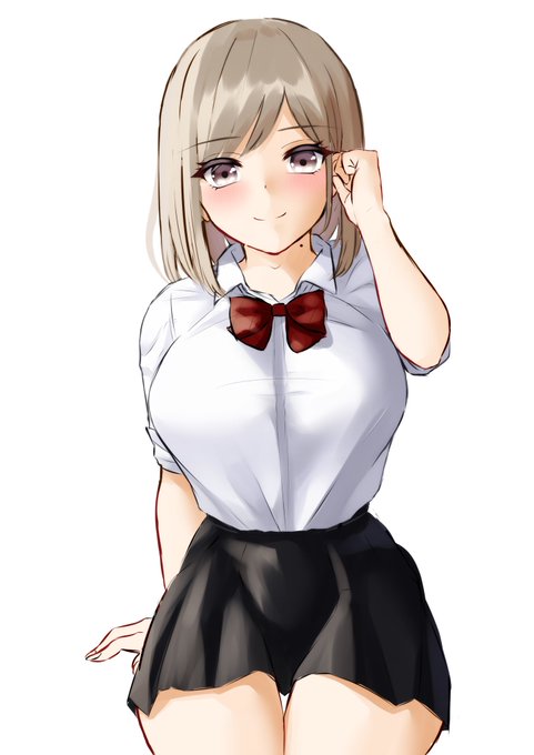 yamaさんJK化ラフ。目を大きく描きすぎちゃったので、一日寝かせてから色々修正して清書しますさて、お昼食べたら次は仙キュアか原神ジン様描くか迷う... 