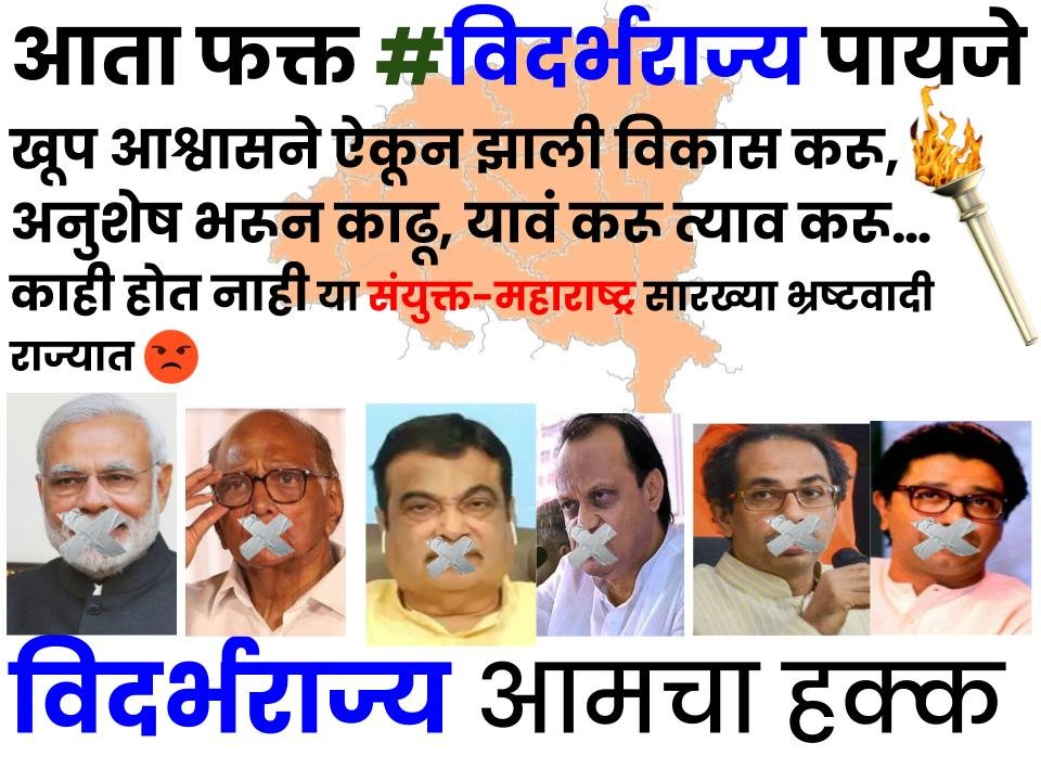 VRVC ( विदर्भ राज्य विकास चळवळ ) tweet media