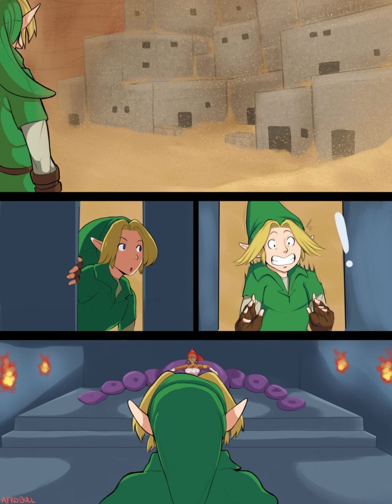 Zelda alternate Destinies By Afrobull Part 1 #foxlyocomics.