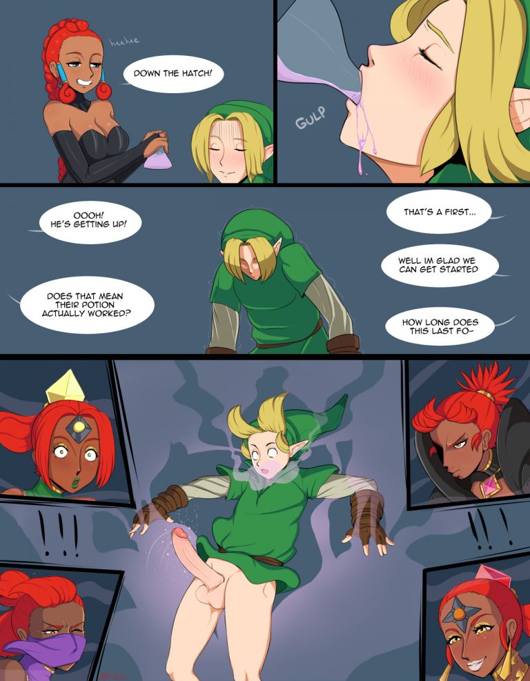 Zelda alternate Destinies By Afrobull Part 6 #foxlyocomics.