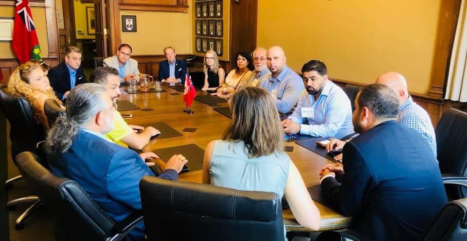 RudyCuzzetto's tweet photo. Proud to join Premier @fordnation, @LebaneseToronto, @ololtoronto, and our colleagues in celebrating Lebanon’s 77th Independence Day. This has been a difficult year for both our countries; but our multicultural communities will play a vital role in getting us back on track. 🇨🇦🇱🇧 https://t.co/r2Uuyw71UU