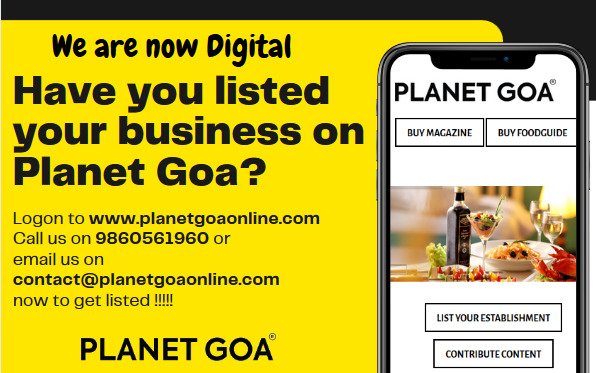 PlanetGoaTweets's tweet image. Boost up your business reach in #Goa using #PlanetGoa .List your business on Planet Goa Digital Magazine now. 🤩

Amazing offers waiting for you since we are now digital 🖥️

Click on below link and register now!!!!!

planetgoaonline.com/list-your-busi…