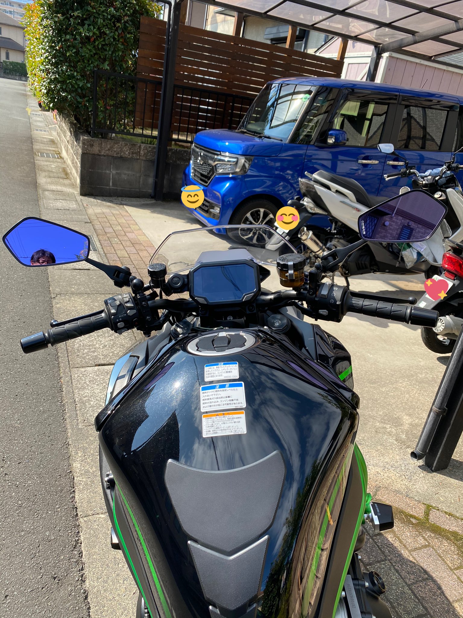 ZH2ラージメーターカバー（純正品）