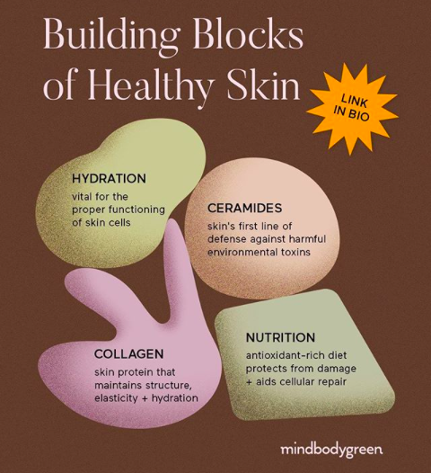 mindbodygreen's tweet photo. In honor of National Skin Health Month, we’re sharing everything we know about how to support our skin from the inside-out. To begin, we’ve got 12 dermatologist-approved methods for healthy, smooth skin—all-natural, of course. Tap here: https://t.co/VmuKcubNK2 https://t.co/cNEAKi7GDR