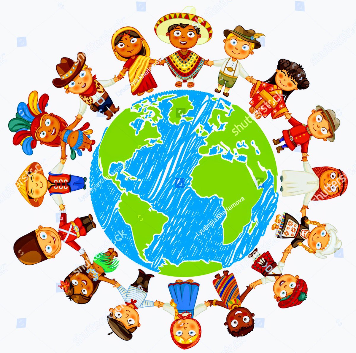 "All children smile in the same language".
#inclusion #celebratediversity #global