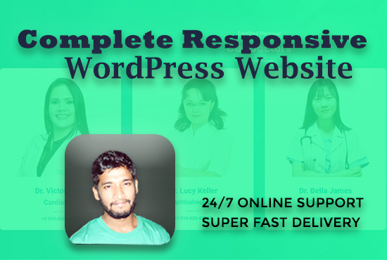 I will develop customize or redesign your full responsive wordpress website
#100DaysOfCode  #wordpressdeveloper  #WordPressWebsiteDesigner #AMAs #DYNAMITE #ARMY #SurvivorSeries #wordpress #webdevelopment #website #fullstackdevelopment #ecommerce 
fiverr.com/share/WbxL9Q