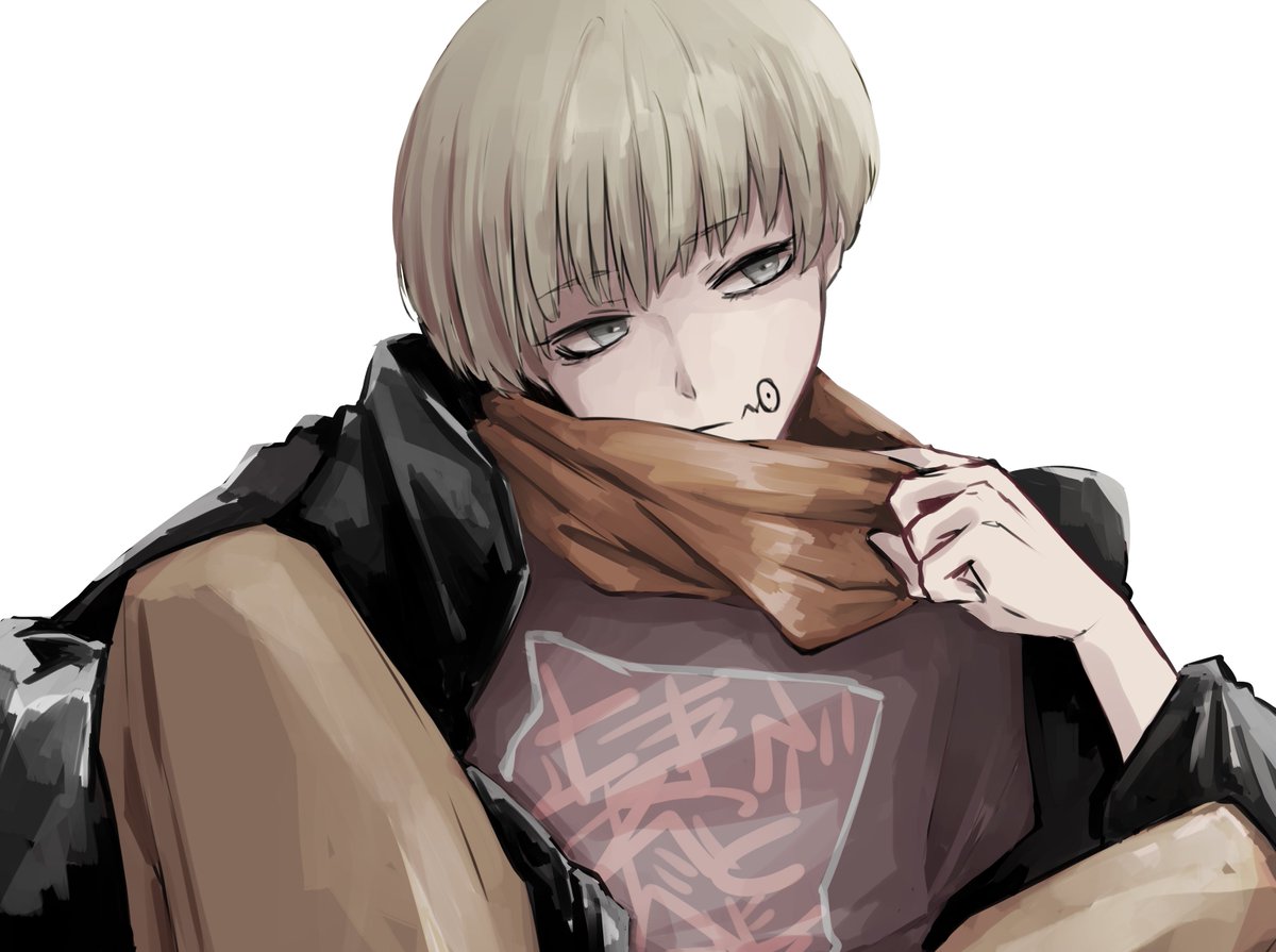 呪術廻戦 私服の棘くん 呪術回戦 狗巻棘 全体見切れるので2枚 しぶ のイラスト