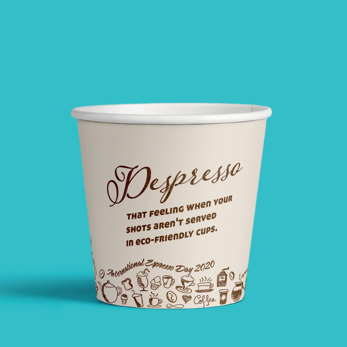 Happy #EspressoDay everyone - here's to the shots that give us all a boost. We ❤️  espresso but we love it even more when served in a sustainable cup! • Custom Printed • MOQ just 1000pcs • Ready in 15 days • 👉  Speedy Quot... bit.ly/2YNyCvB #internationalespressoday