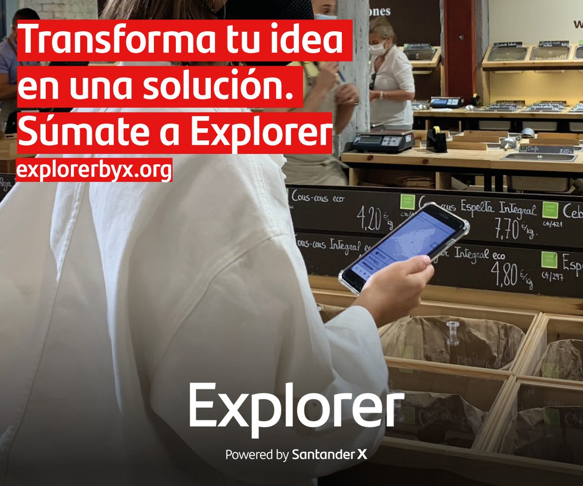 UCLM Emprende (@uclmemprende) on Twitter photo ¿Tienes una idea que da solución a un #retoglobal? ¿Estás entre 18 y 31 años y quieres mejorar tu futuro y el del planeta? Te ayudamos a darle vida ¡No esperes para apuntarte al programa Explorer y #emprende! <a href="/SantanderX/">Santander X</a> explorerbyx.org <a href="/uclm_es/">Universidad de Castilla-La Mancha</a> <a href="/IMPEFE/">IMPEFE</a> ¿Tienes una idea que da solución a un #retoglobal? ¿Estás entre 18 y 31 años y quieres mejorar tu futuro y el del planeta? Te ayudamos a darle vida ¡No esperes para apuntarte al programa Explorer y #emprende! <a href="/SantanderX/">Santander X</a> explorerbyx.org <a href="/uclm_es/">Universidad de Castilla-La Mancha</a> <a href="/IMPEFE/">IMPEFE</a>