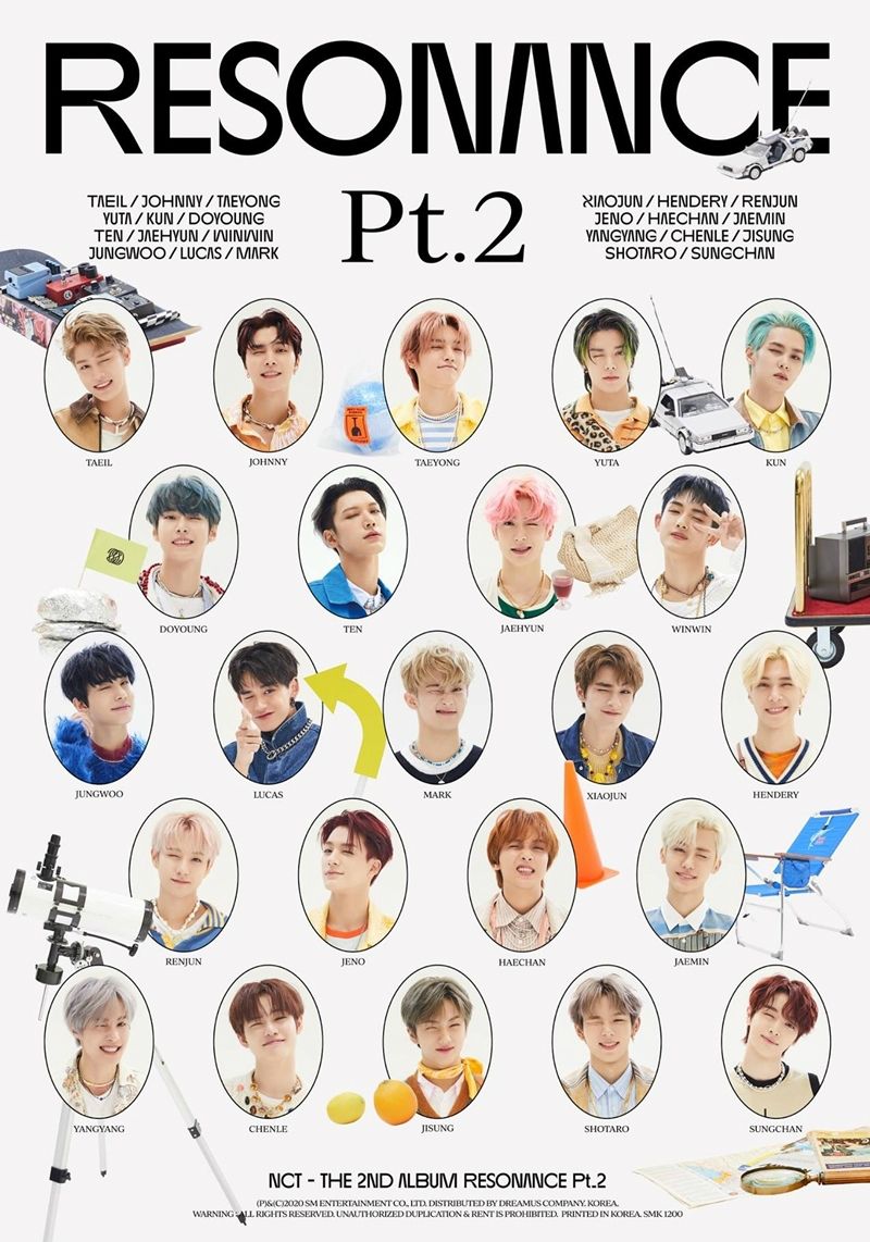 mes teampinky on twitter sm entertainment announces the physical copy of nct s new album nct the 2nd album resonance pt 2 has been postponed due to a typing error fans who