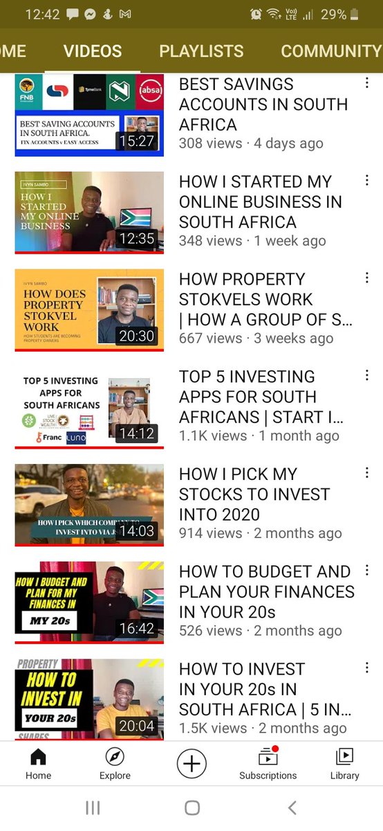 IvynSambo's tweet photo. I AM A FINANCIAL EDUCATION CONTENT CREATOR. 

I have a YouTube Channel full of Financial information on saving, investing plus budgeting. 

Ensure you subscribe and watch.

📍: https://t.co/5XbsZeIC61

Retweet to help someone who may need such information 😊 https://t.co/svN3nsVtwF