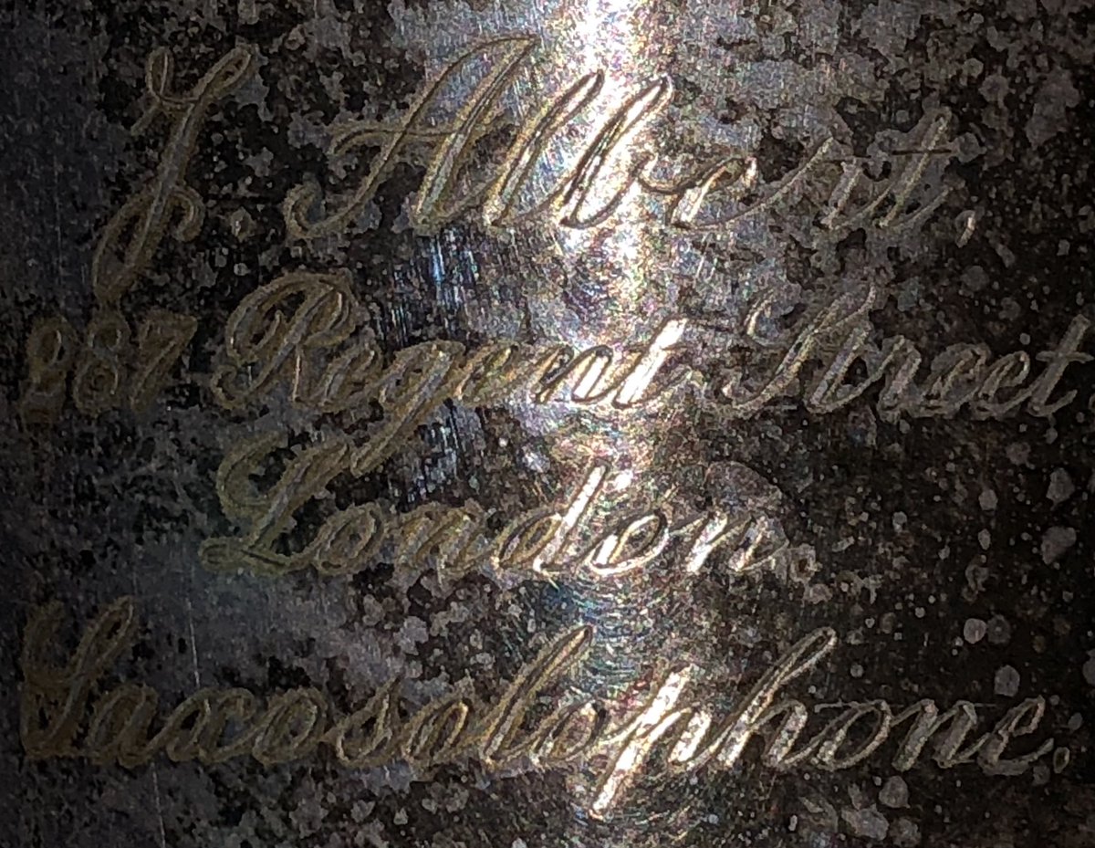 Conn_oisseur's tweet photo. @sallyacb275 Still playing on these British saxophones. A gold plated ‘The British Band Instrument Co. Ltd.’ (Boosey &amp; Hawkes) tenor from the 1930ies, &amp; a J. Albert ‘saxosolophone’ (alto) from the 1900ies. What a nice &amp; sweet sound they have😊
#AwfullyBritishTimeCapsule
#AnglophileForever🇬🇧 https://t.co/M3VGH9Jx5n