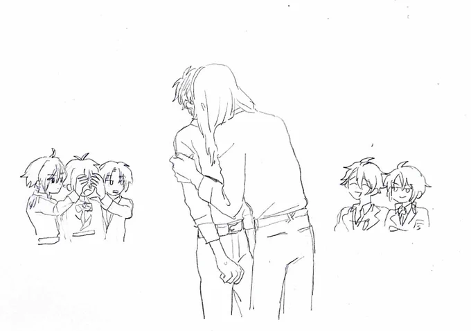 ァニナナ、キスしろ!キスしろ!って言いながら見てた 
