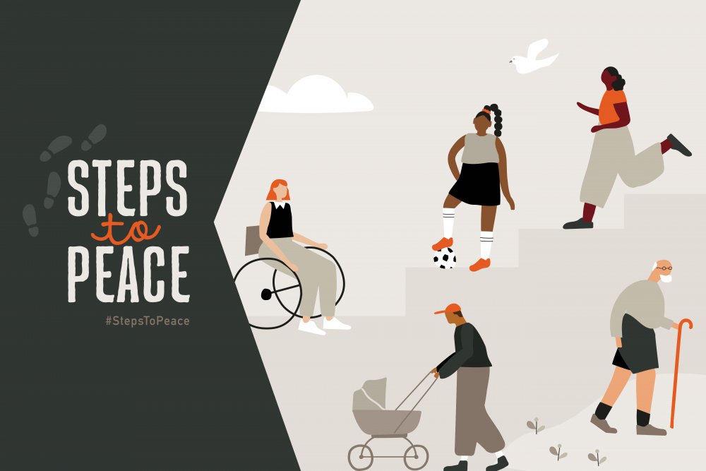 CRbuildpeace's tweet photo. A heartfelt thank you to everyone who took part in, or donated to, our #StepsToPeace challenge! We've been overwhelmed by your support, with participants from around the world uniting to raise over £12,000 to help communities living with violent conflict: https://t.co/yeUYFLwjb9 https://t.co/s7cuQv0jN9