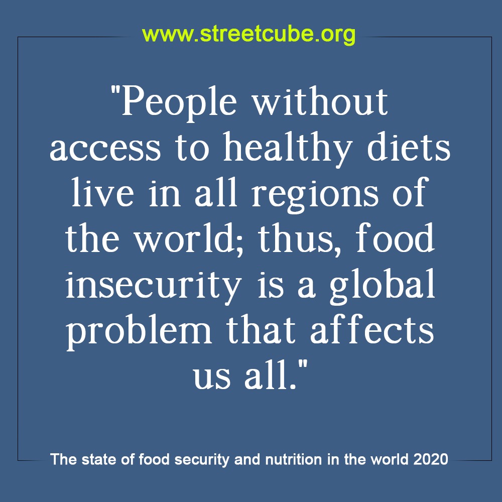 StreetCube's tweet photo. The core of any sustainable food system should be not only to provide healthy food but also eliminate hunger  #streetcube #ClimateAction #FastToServeHungry #farming #growcookfeed #environment #FeedTheHungry #ClimateCrisis https://t.co/8pI9VvSvBg