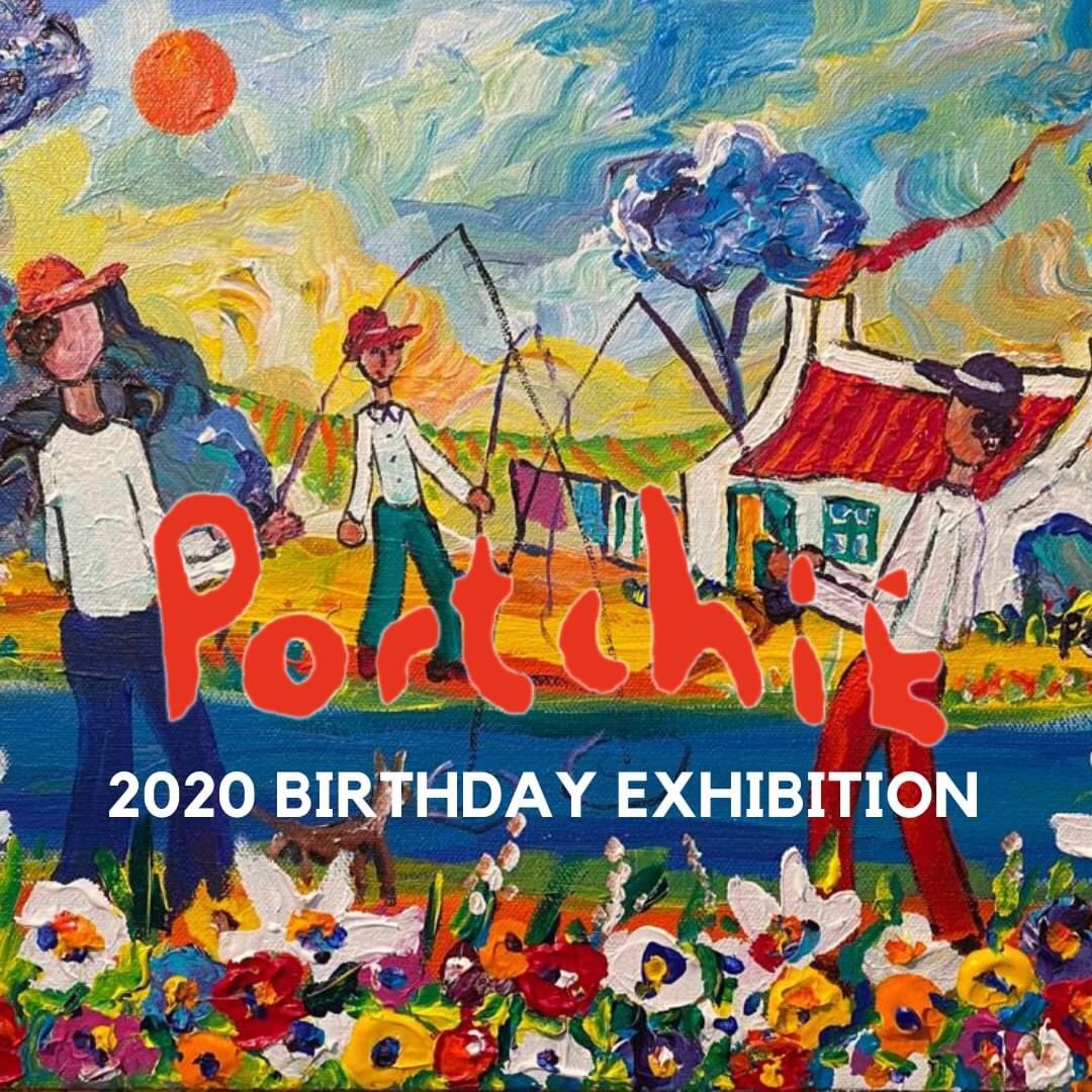 IamPortchie's tweet photo. Portchie Birthday Exhibition https://t.co/BmGoxNZvnH #portchie #art #onlineexhibition #birthday https://t.co/uoxZCCddUk