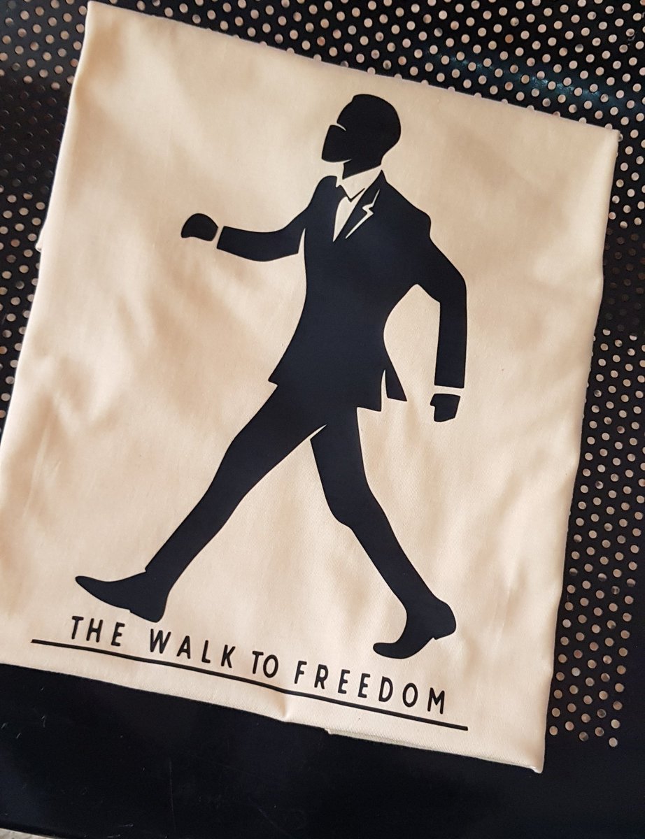 Day_One_Prints's tweet photo. Don't be left out on #TheWalkToFreedom get yourself a tee, hoody in all sizes, color 
#DayOnePrints https://t.co/5giKIEP0Dq
