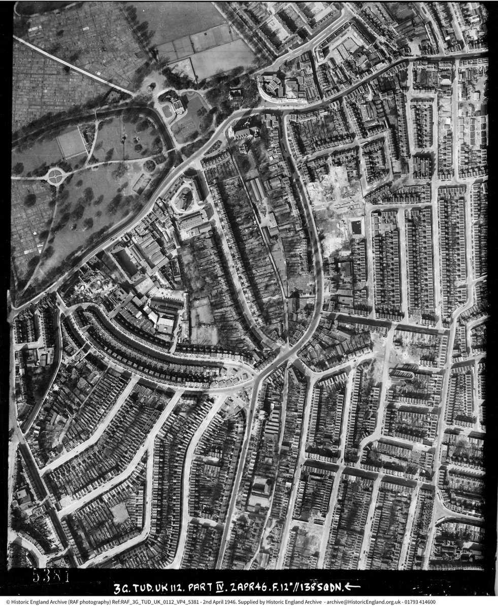 Old aerial photos of Stoke Newington - The topic of my talk as part of the upcoming Stoke Newington History Talks online event on Dec 3rd 7pm. 

140 tickets have already sold. Proceeds from ticket sales go to <a href="/HackneyFoodbank/">@HackneyFoodbank</a>. See you there!  

snht14.eventbrite.com