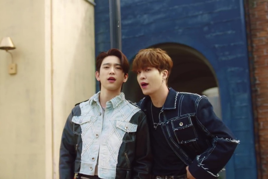 soompi's tweet photo. WATCH: #GOT7 Sings Of Love In MV For Sweet Pre-Release Track "Breath" #GOT7_Breath
https://t.co/qQah2Itx6z https://t.co/XvLScVogHM