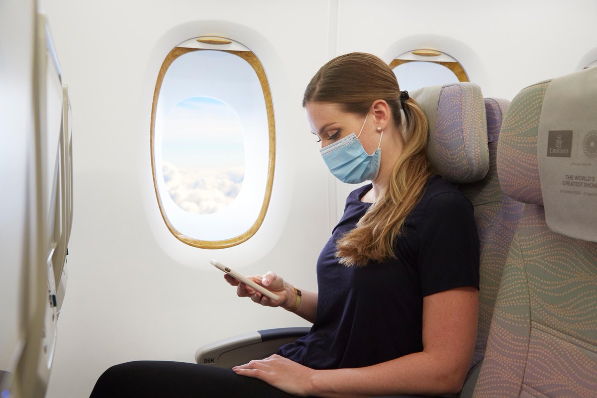 emirates's tweet photo. Emirates offers expanded, multi-risk travel insurance coverage at no cost for all customers in addition to its current COVID-19 cover, in new industry-first initiative. https://t.co/TG9N5wtZDo 

#FlyEmiratesFlyBetter #FlySaferWithEmirates https://t.co/BVlKHdg2CN