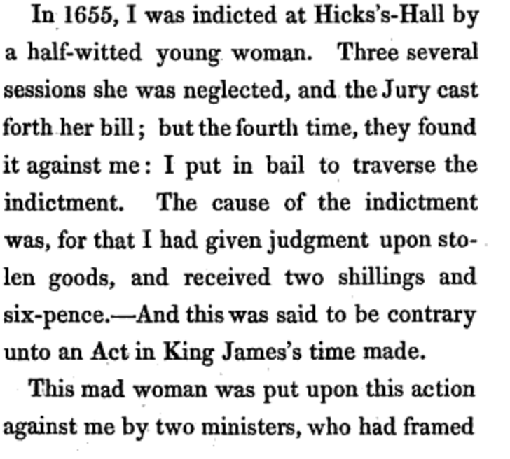 In any case, Lilly himself was tried for doing precisely that, but he managed to get acquitted.  https://books.google.com/books?id=PHdNAAAAcAAJ&dq=William%20Lilly%20autobiography&pg=PA167#v=twopage&q&f=false