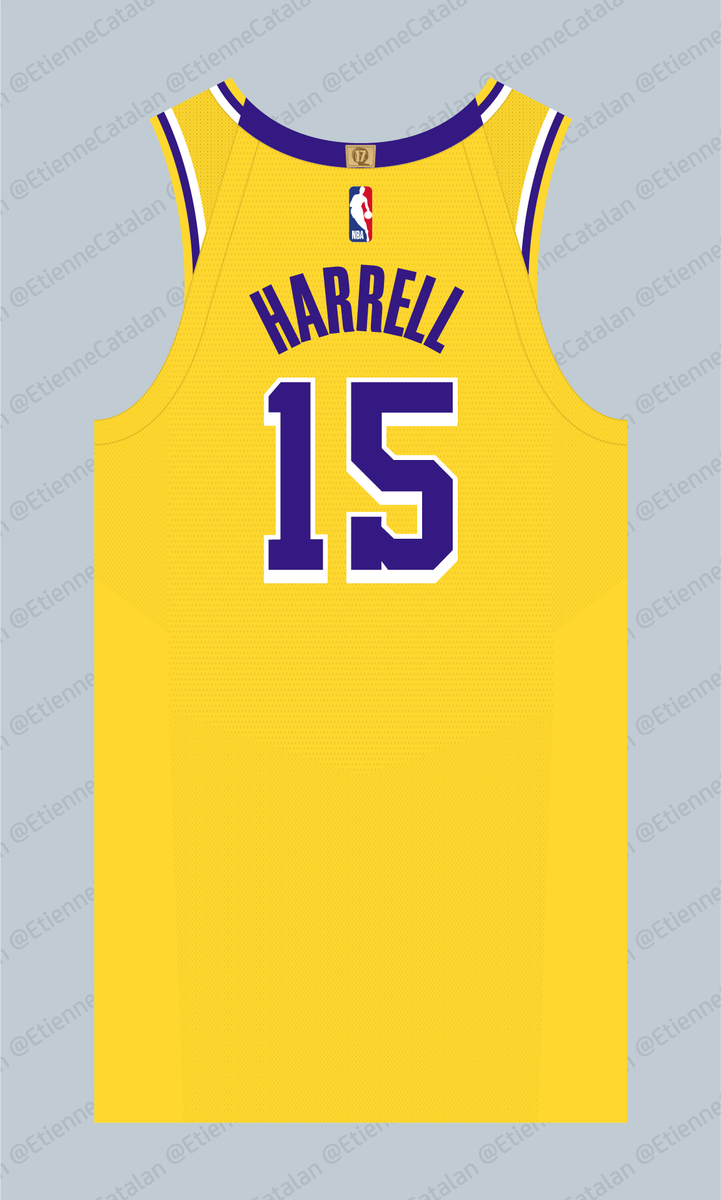 Paul Lukas on X: RT @EtienneCatalan: Montrezl Harrell (@MONSTATREZZ) will  wear No. 15 for the #Lakers. #NBA @UniWatch  / X