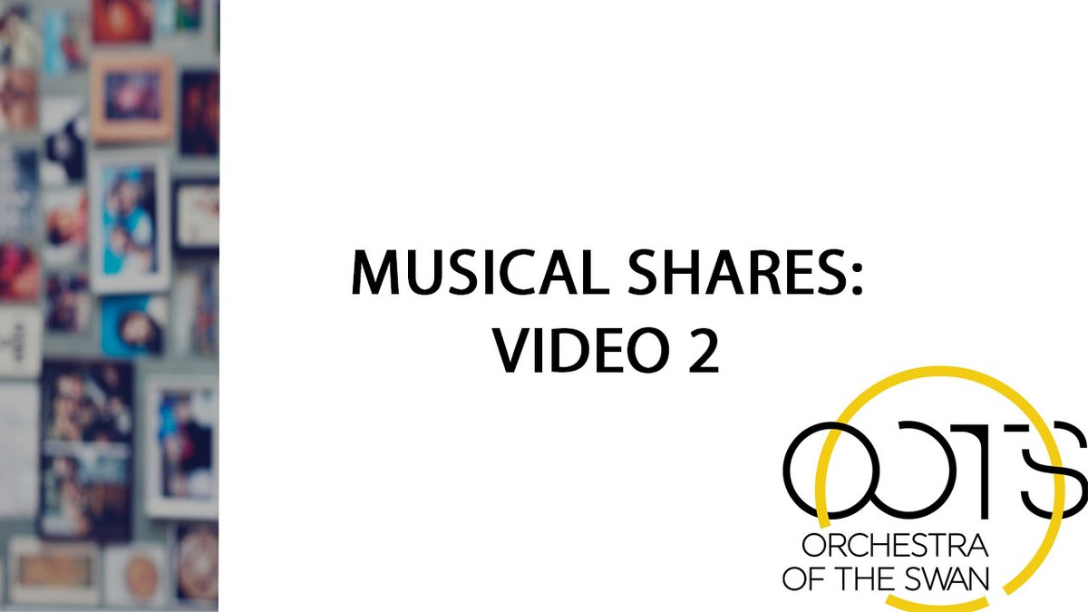 Here is our second Musical Shares  video we are releasing to support people living with dementia over the coming months. youtu.be/F7fzroRufdA  Resources to support the video are available here: orchestraoftheswan.org/musical-shares/ #dementiaresource #dementiasupport