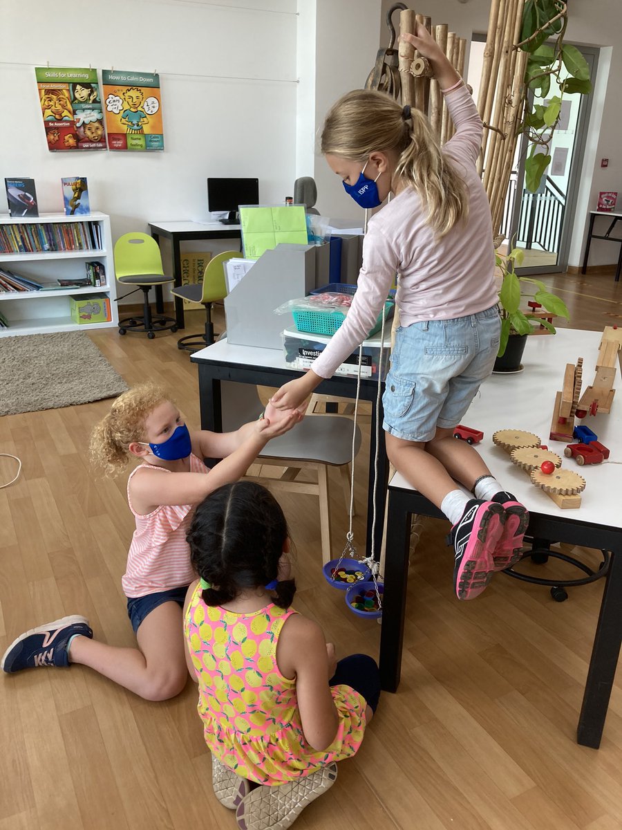 SRoedemeier's tweet photo. After two weeks of online learning, it was a joy to watch #ISPPG3 get back into the swing of things as one big, happy family again! Ss deep diving into exploring with forces. “Oh! What does this do? Let’s try it out!” #HTWW #ISPPCambodia #timeforplay https://t.co/8xmRGQaPiq