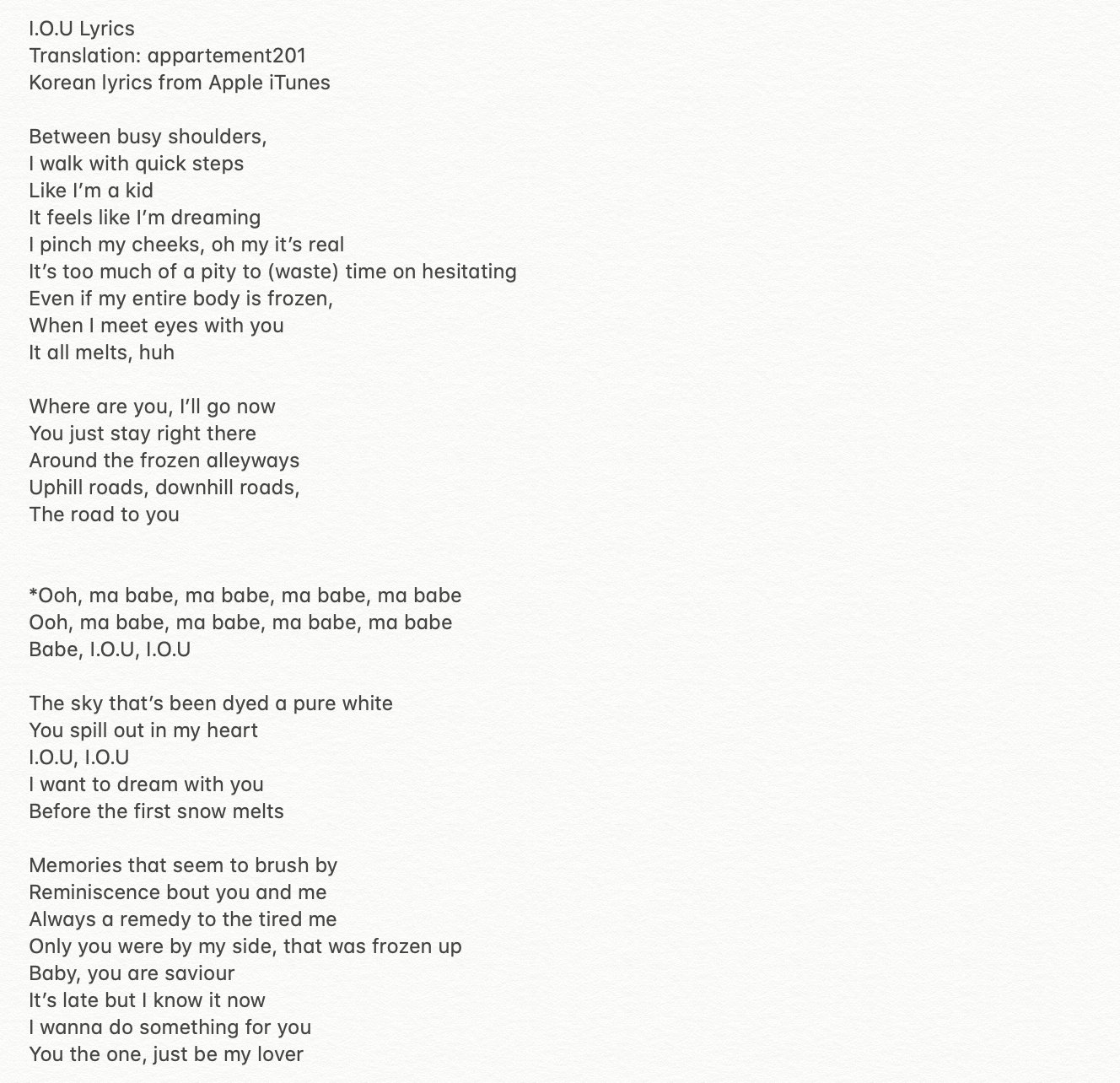 ㅇㅅ Nct I O U Lyrics English Translation T Co Fedzgiupuv Twitter