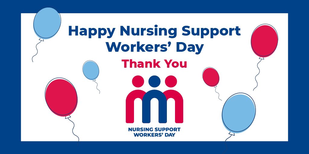 SouthEastRCN's tweet photo. Happy Nursing Support Workers’ Day! Today we want to say thank you to nursing support workers everywhere for their dedication to patient care. 💙 #NursingSupportWorkersDay https://t.co/Vc3QOIPVLc