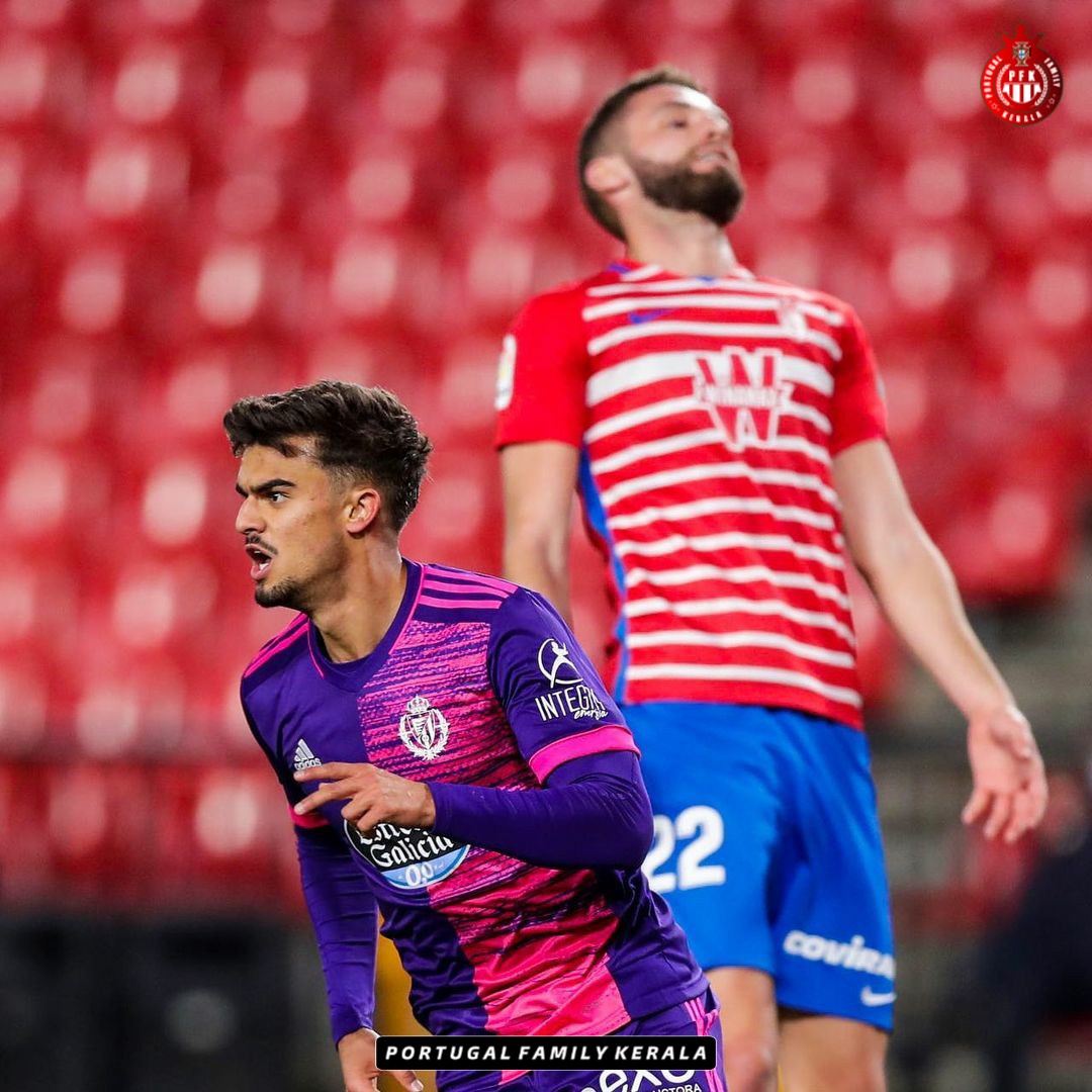 Joao Filipe took just 13 minutes to score in his La Liga debut for Real Valladolid!
⏱️ 77' - Came on as a substitute
⏱️ 90' - Debut goal
🇵🇹 Jota vs. Granada
🔰 Minutes played - 13'
🔰 Goals scored - 1
🔰 Shots on target - 1
🔰 Pass accuracy - 83%
A debut to remember. 🌟 https://t.co/pOKD8gzmre