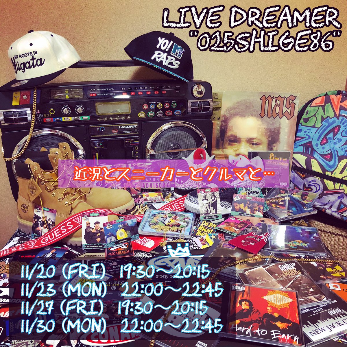 025SHIGE86's tweet photo. この間の配信はありがとうございました！！

@LiveDreamerPer2 

今晩、またやります！

よろしくお願いします☆

https://t.co/piZsEwtUg1 https://t.co/NHNfIEmpCm