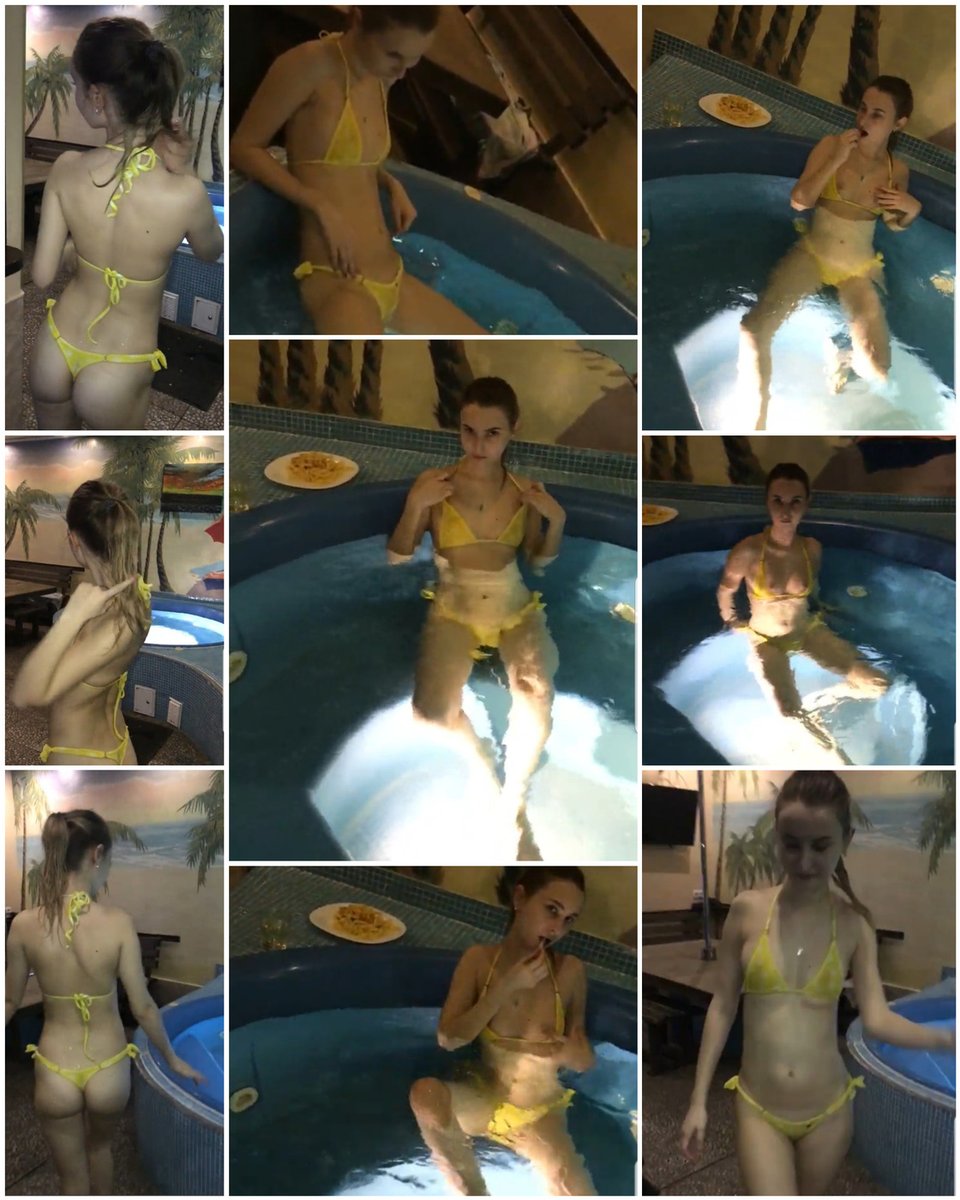 KatieNova4's tweet photo. https://t.co/fzNR3ODals Katie Wet Polka (bikini) #bikini #microbikini #amateur #adorable #cute #realteen #slimteen #blonde #smalltits #skinny #teen #longlegs #wet https://t.co/ie8MsUNl1q