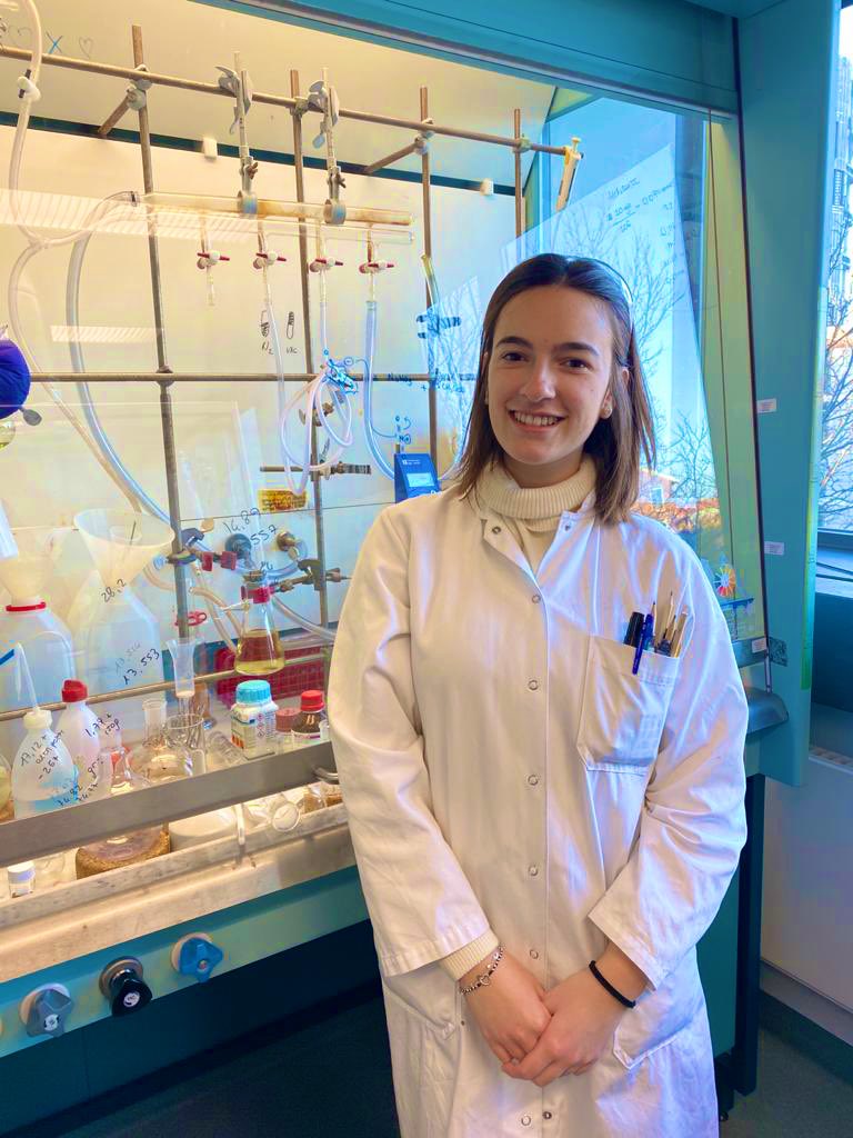 #meet_the_frølund_lab 

Our exchange MSc student from Milan University <a href="/GessicaBarocco/">Gessica</a> started in the group back in June2020 &amp; soon finishing in Jan2021. She has been working on developing new flourescence probes for the #GABA receptors.