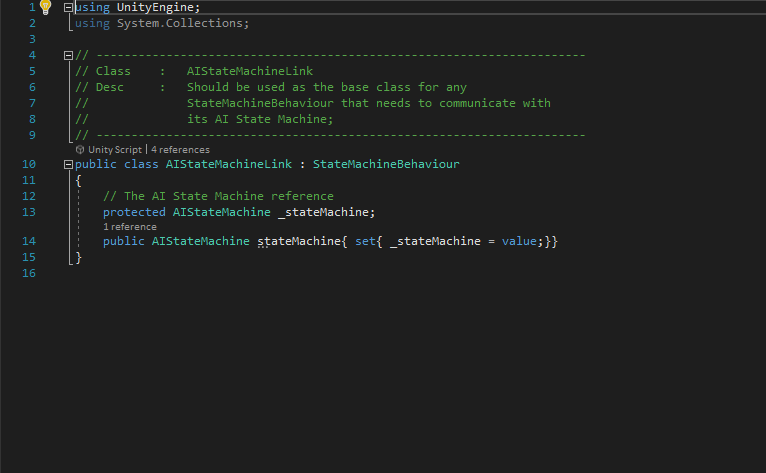 sh_ghafari's tweet photo. Today in unity class we use from #AIStateMachineBehaviour in our #3D game.
@codeToinspire
#AfghanGirlsCode
#gamedev
#Games
#gamegirls https://t.co/D6aarfllNl