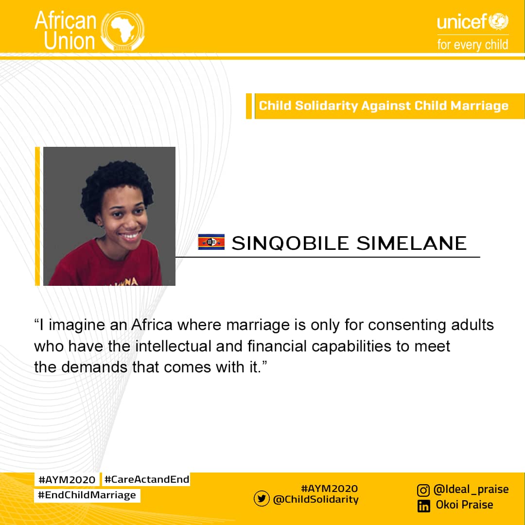 ChildSolidarity's tweet photo. #AYM2020 #endchildmarriage #CareActandEnd @AUYouthProgram @eddie_addai @maprude @ProfSarahAgbor https://t.co/twiY9FieMD
