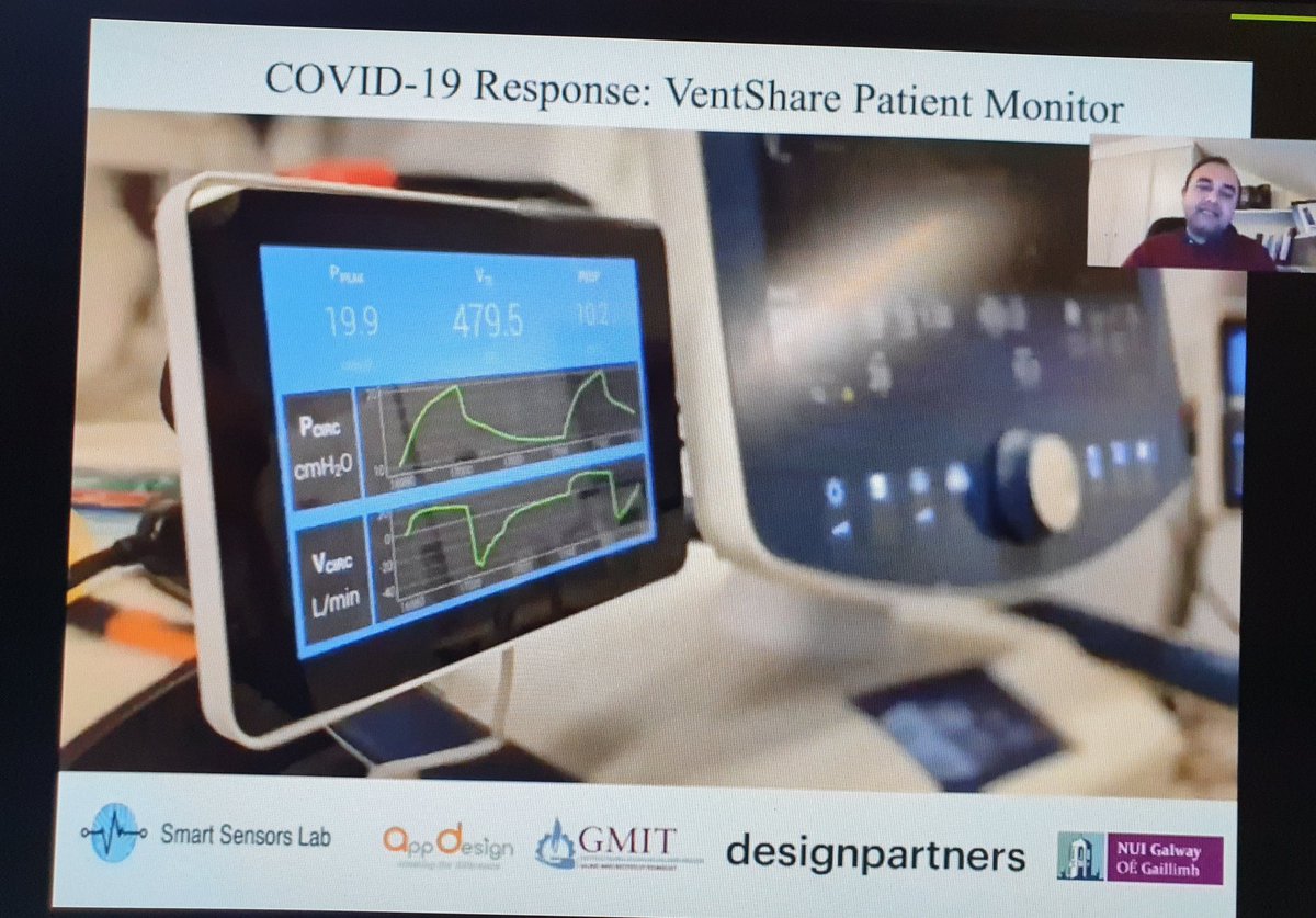Rapid and clever solutions to #COVID19 ventilation problems by <a href="/AtifshahzadM/">Atif Shahzad</a> <a href="/TMDLab/">TMDLab</a> <a href="/johnglaffey/">John Laffey</a> <a href="/BioInnovate_Ire/">BioInnovate Ireland</a> #nuigmedtechforum2020