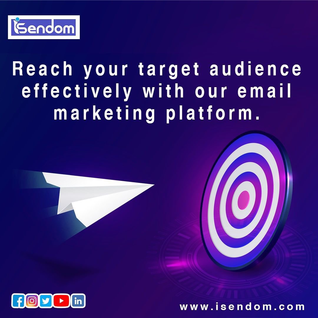 Isendom1's tweet photo. Reach your target audience to effectively sell your products while building a lasting relationship and achieve your business goals with iSendom's email marketing and automation platform.

Talk to us:

https://t.co/NoOCG8Kpy5

#digitalmarketingagency #marketingagency
#business https://t.co/N82mI7byNF