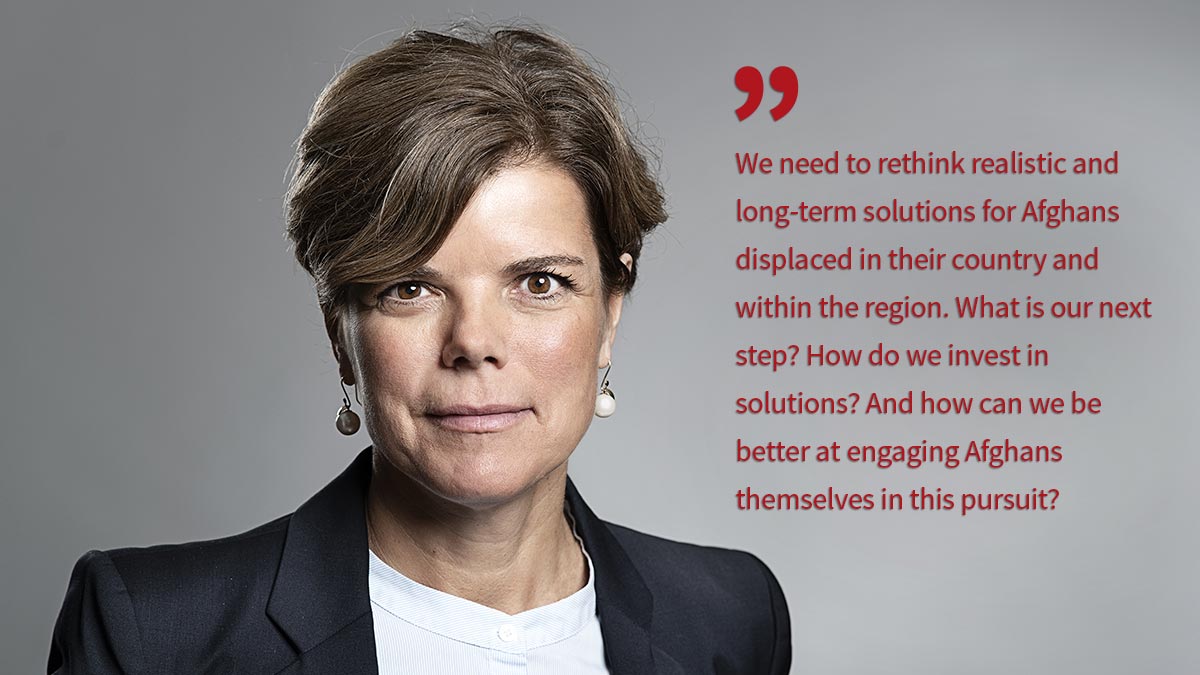 We need to rethink realistic and long-term solutions for Afghans displaced in their country and within the region.

Today, our Secretary-General, @CharlotteSlente, speaks at #2020AfghanistanConference 

#Afghanistan2020