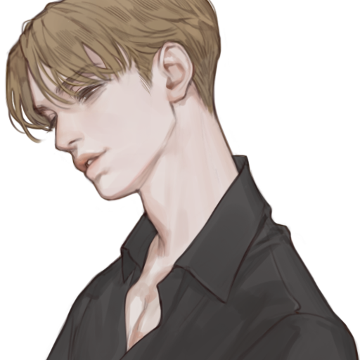 (고해상도) 거스 초상화작업:) 결확모드O , 캐릭터작업X (대사리텍 받으셔야해욧...) 핳..브라이트 배우 참고해서 작업했슴당 ...
