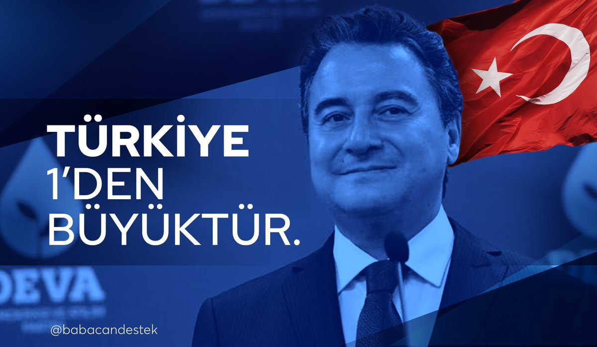 Korkma TÜRKİYE

#MilletinUmuduBabacan