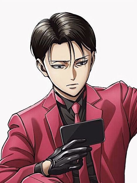 levi in suit