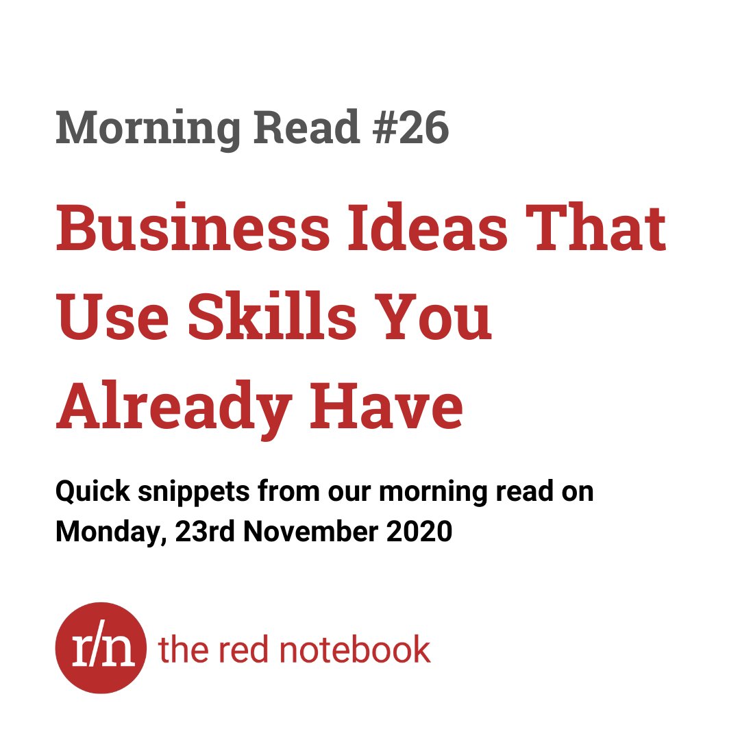 thenotebookred's tweet photo. This week, we are focusing on Business finance.
If you’re ready for a career change or still unsure what career to pursue in the first place, want to run your own business, here are small business ideas : https://t.co/Oj10pbpeDd
#RedNoteBookFinance
#BusinessIdeas https://t.co/iOy7BWgJxc
