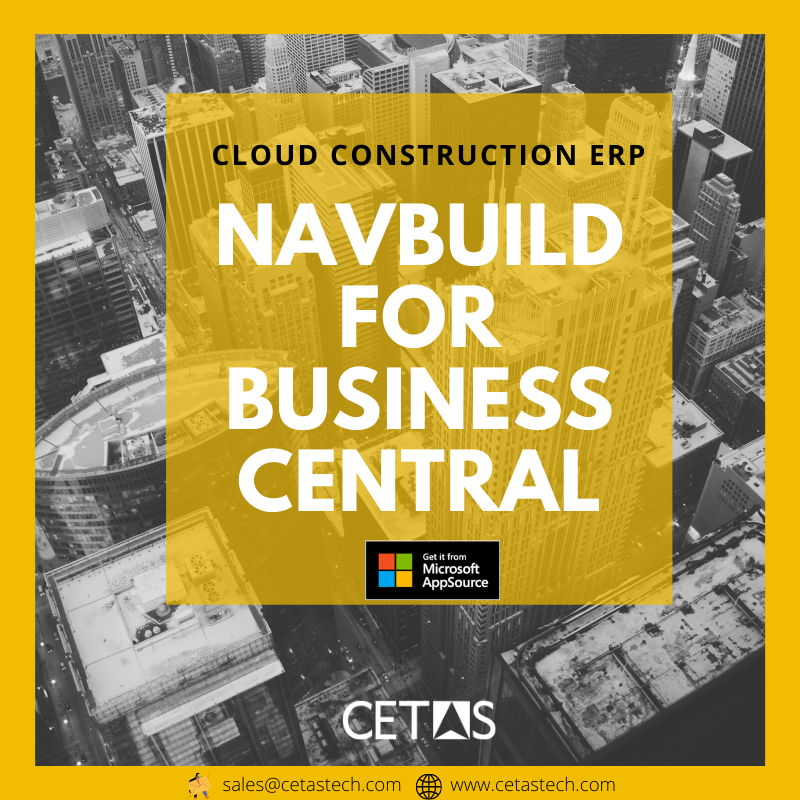 cetastech's tweet photo. Dynamics 365 Business Central, One cloud platform to run your entire Engineering & Construction business needs. Learn More visit https://t.co/wfapD6PIJ1
#cetastech #MSDyn365BC #navbuild #clouderp #erp #ERPforfitout #erpforcontractors #realestaterp #epc #mep #hvac #precast https://t.co/paNrbkuQtD