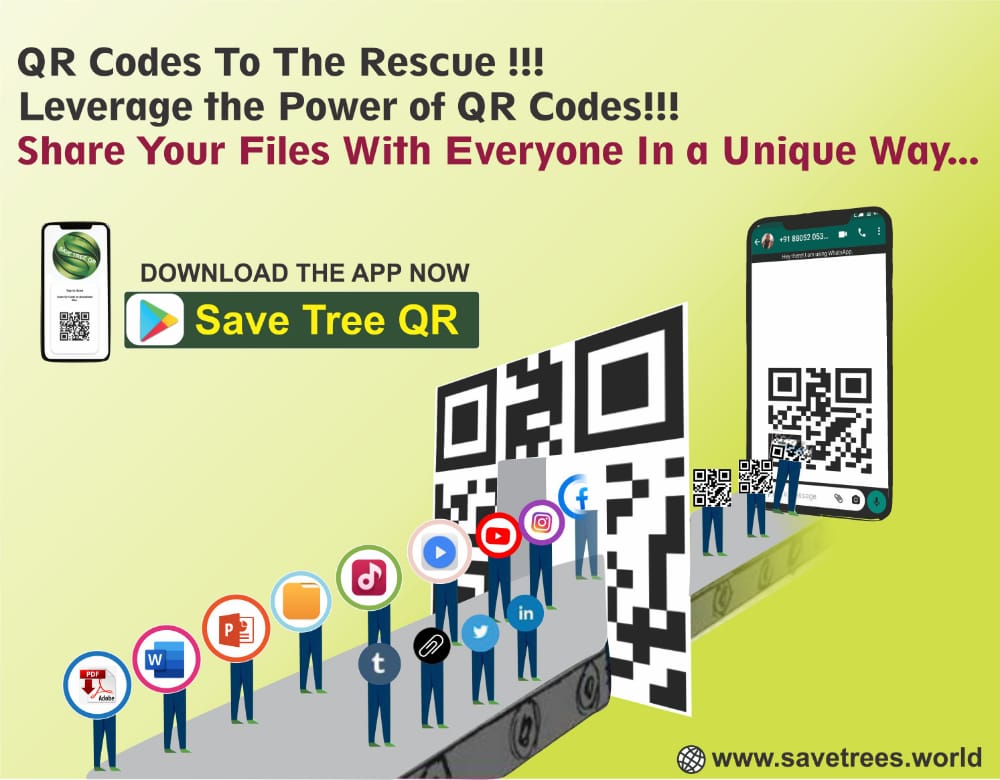 Save Trees QR on Twitter: 