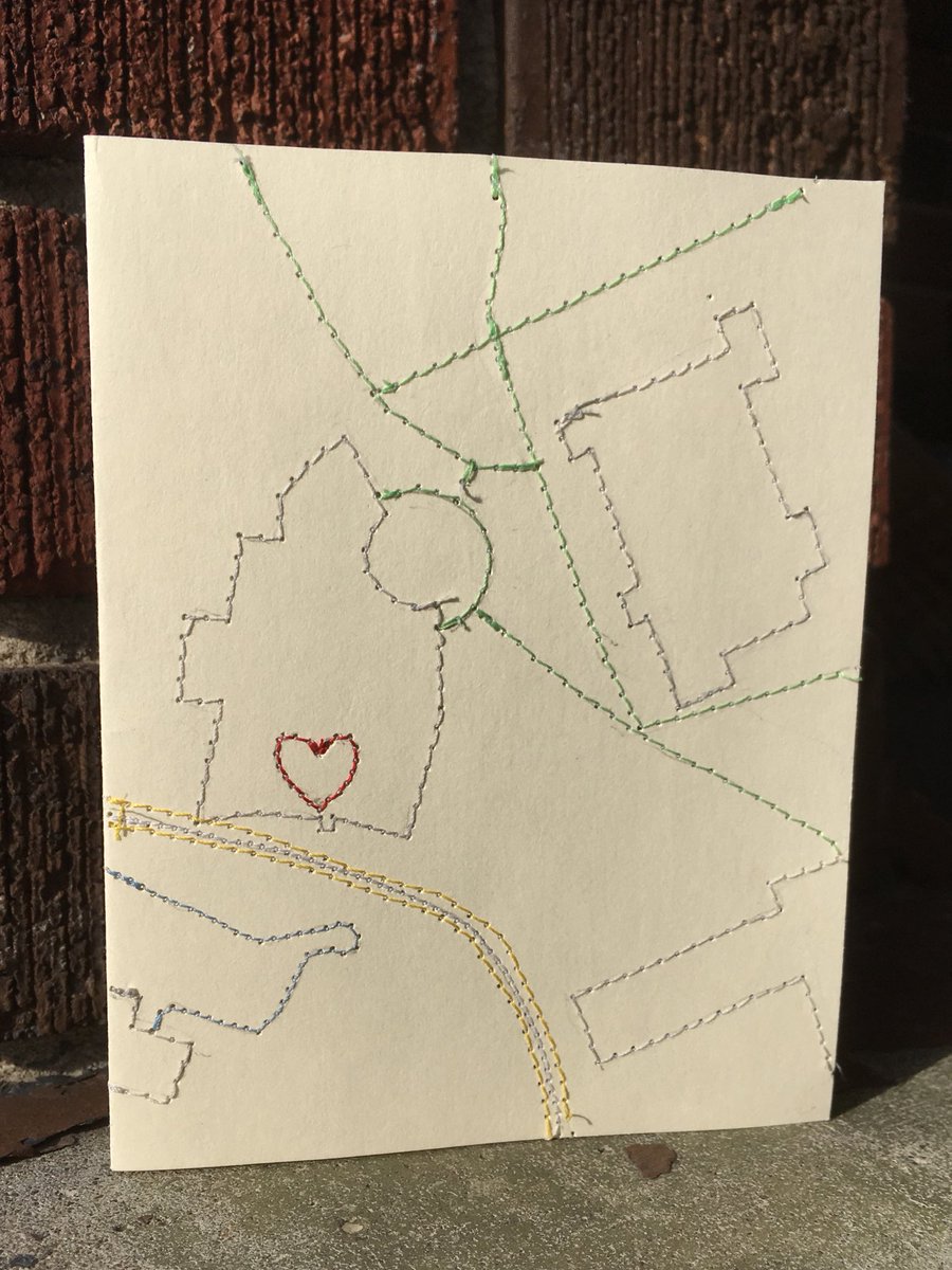 mapquilt's tweet photo. Twenty years ago today I met the love of my life at the campus pub. We don’t normally celebrate this anniversary, but twenty years called for something special! 🗺🧵❤️
#wherewemet #younglove #uwaterloo #mapart #mapquilt #kwawesome #waterloo #kitchenerwaterloo #shoplocal https://t.co/DBQGE0FaFG