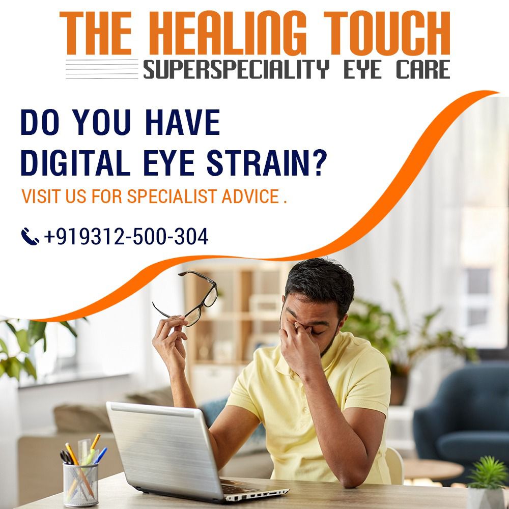 Do You Have Digital Eye Strain?

Visit Us For Specialist Advice.

#thehealingtoucheyecentre #oculoplastysurgery #cataract #Pain #eyehealth #lasiksurgeon #surgery #eyesurgery #eyesurgeon #eyedoctor #RID #eyecare #glaucoma #ophthalmology #lasik #eye #vision #eyes #eyecheckup