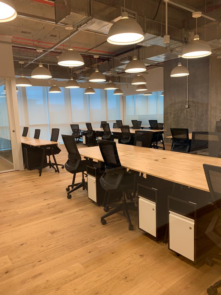 buildpersft's tweet photo. Work Places are yet to occupy, till then it's only Lights, Tables &amp; Chairs in the offices!

#WorkFromHome #buildpersft #interiors #coworking #mondaythoughts #Corona #pandemia #BuildBackBetter #building #coworking #November https://t.co/e2CUvhVptz